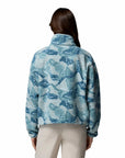 Women's Helvetia II Printed Cropped 1/2 Snap Fleece