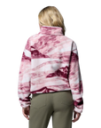 Women's Helvetia™ II Cropped Sherpa Half Snap Printed Fleece - Antique Mauve, Summits