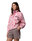 Women's Helvetia™ II Cropped Sherpa Half Snap Printed Fleece - Rosette, Sprayflower