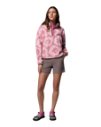 Women's Helvetia™ II Cropped Sherpa Half Snap Printed Fleece - Rosette, Sprayflower