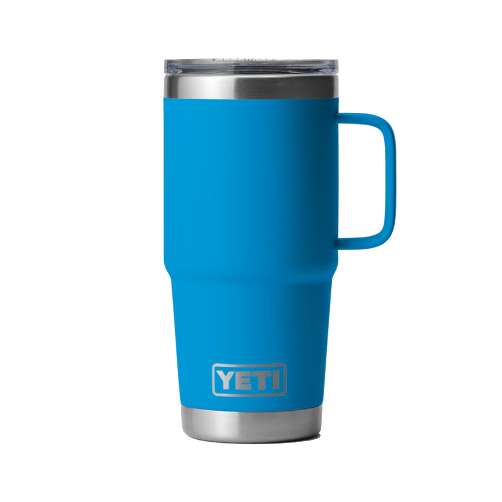 Yeti Rambler 20 oz Travel Mug Big Wave Blue - Booley Galway