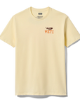Unisex Yeti Feather Short Sleeve Tee - Butter