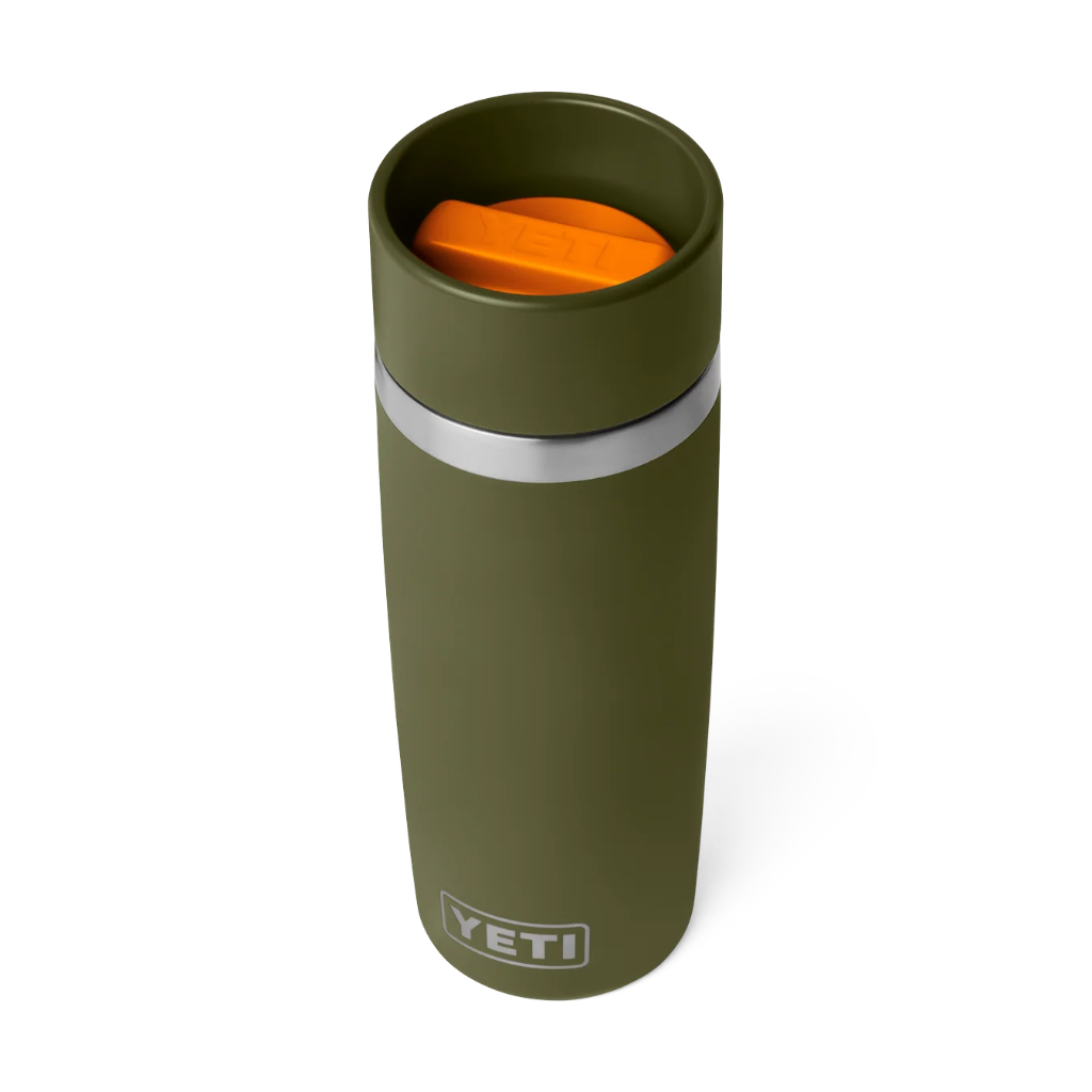 Rambler 16 Oz Travel Bottle - Olive/King Crab Orange