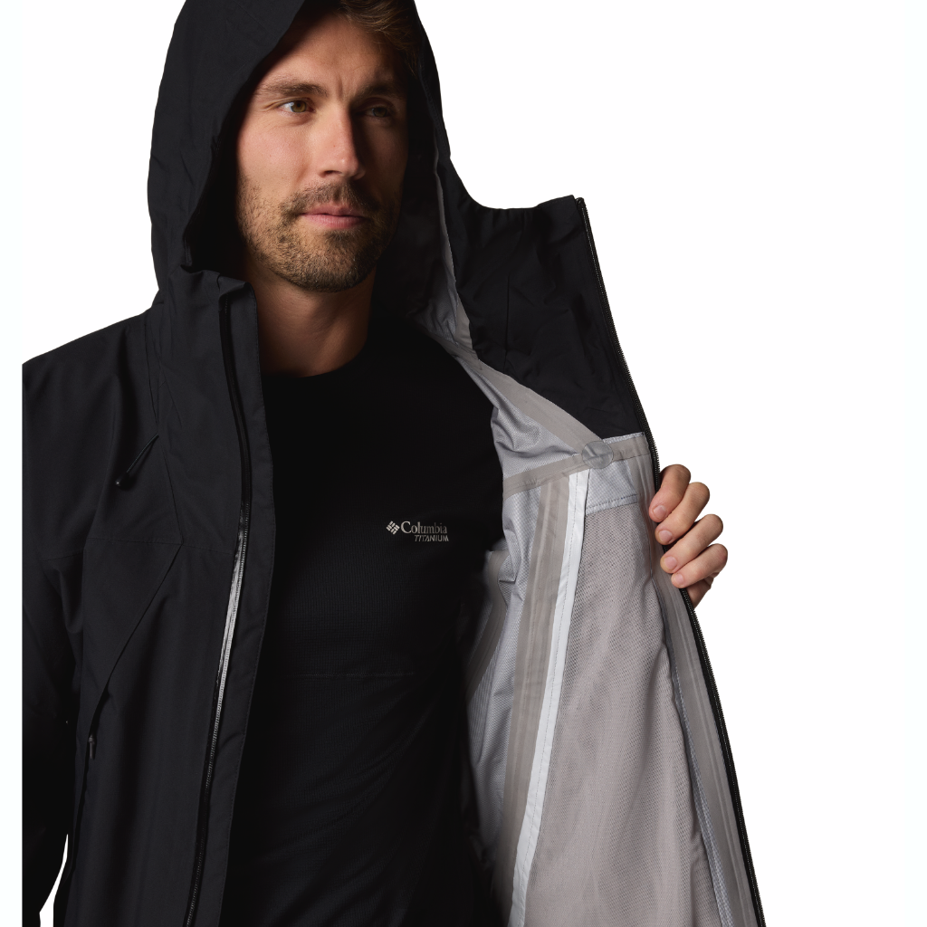 Columbia Men's Northwest Explorer 3L Shell Black - Booley Galway