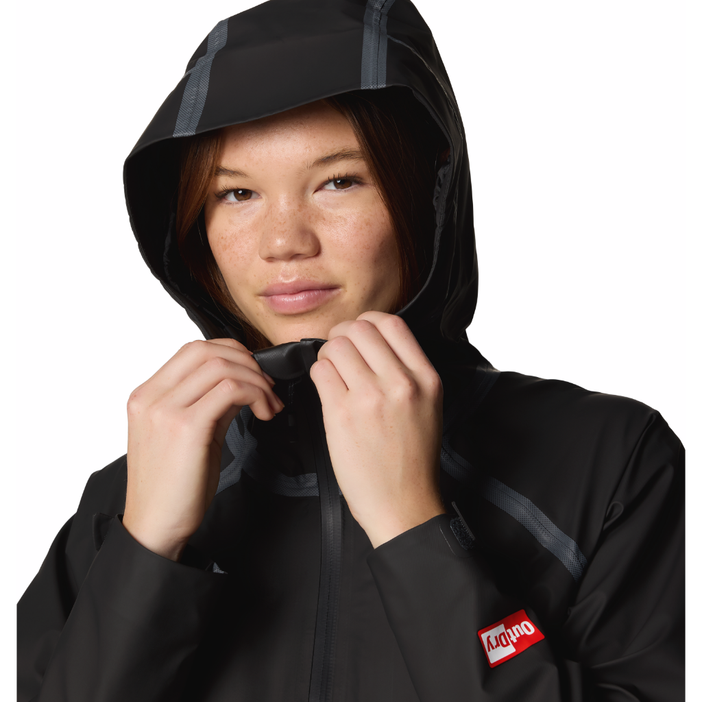 Columbia Women's Reign No Shine Waterproof Jacket Black - Booley Galway