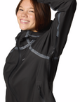 Columbia Women's Reign No Shine Waterproof Jacket Black - Booley Galway