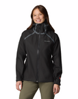 Columbia Women's Reign No Shine Waterproof Jacket Black - Booley Galway
