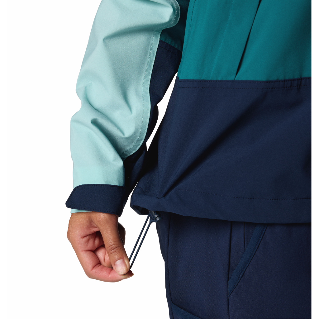 Columbia Women&#39;s Boulder Falls Jacket River Blue / Collegiate Navy / Spray - Booley Galway