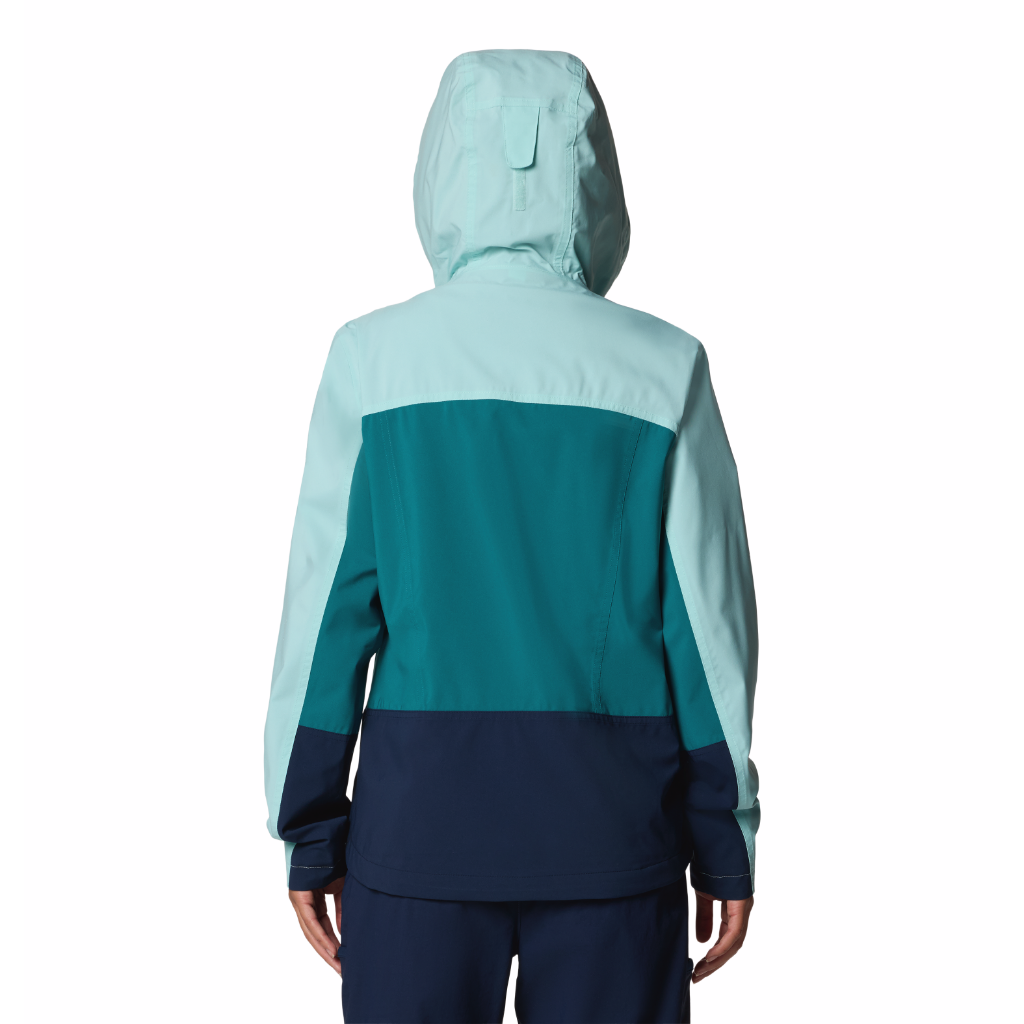Columbia Women&#39;s Boulder Falls Jacket River Blue / Collegiate Navy / Spray - Booley Galway