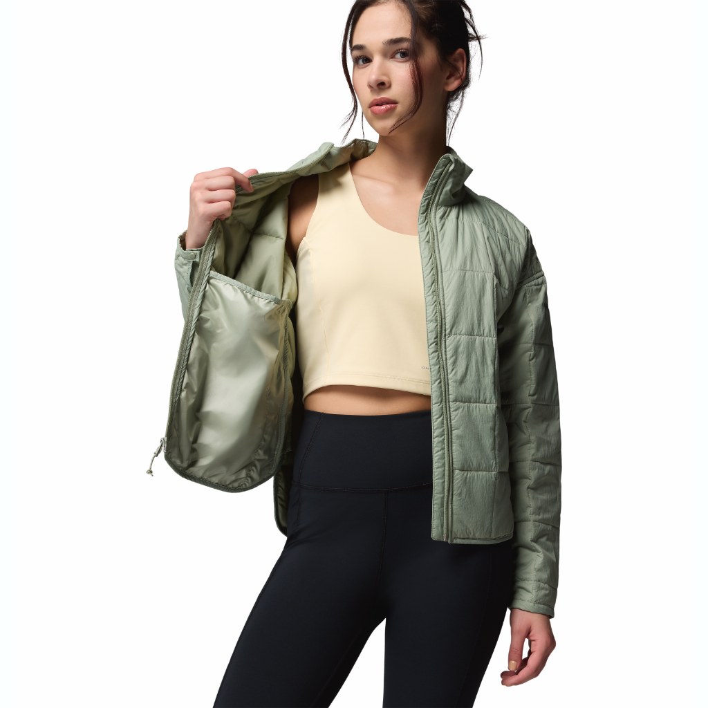 Columbia Women's Sienna Hill Quilted Jacket Safari - Booley Galway