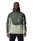 Columbia Men's Pouring Adventure III Jacket Greenscape / Safari - Booley Galway