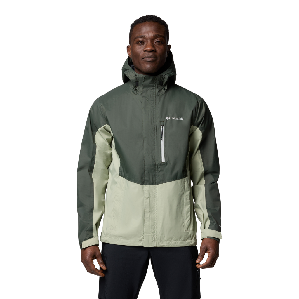 Men's Pouring Adventure III Jacket - Greenscape / Safari