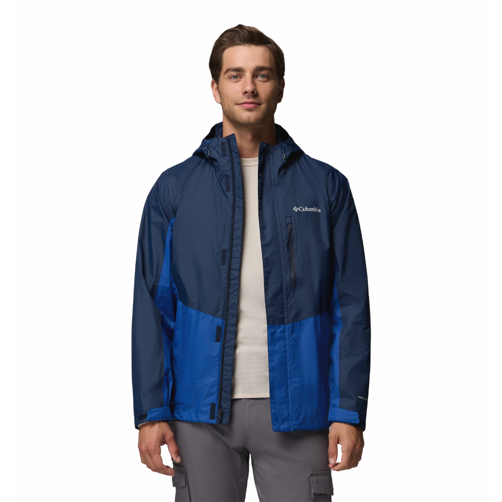 Columbia Men's Pouring Adventure III Jacket Collegiate Navy / Mountain Blue - Booley Galway