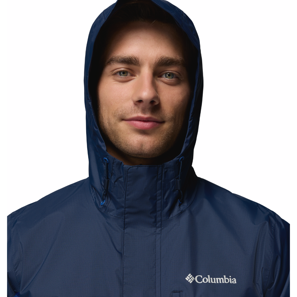 Columbia Men's Pouring Adventure III Jacket Collegiate Navy / Mountain Blue - Booley Galway