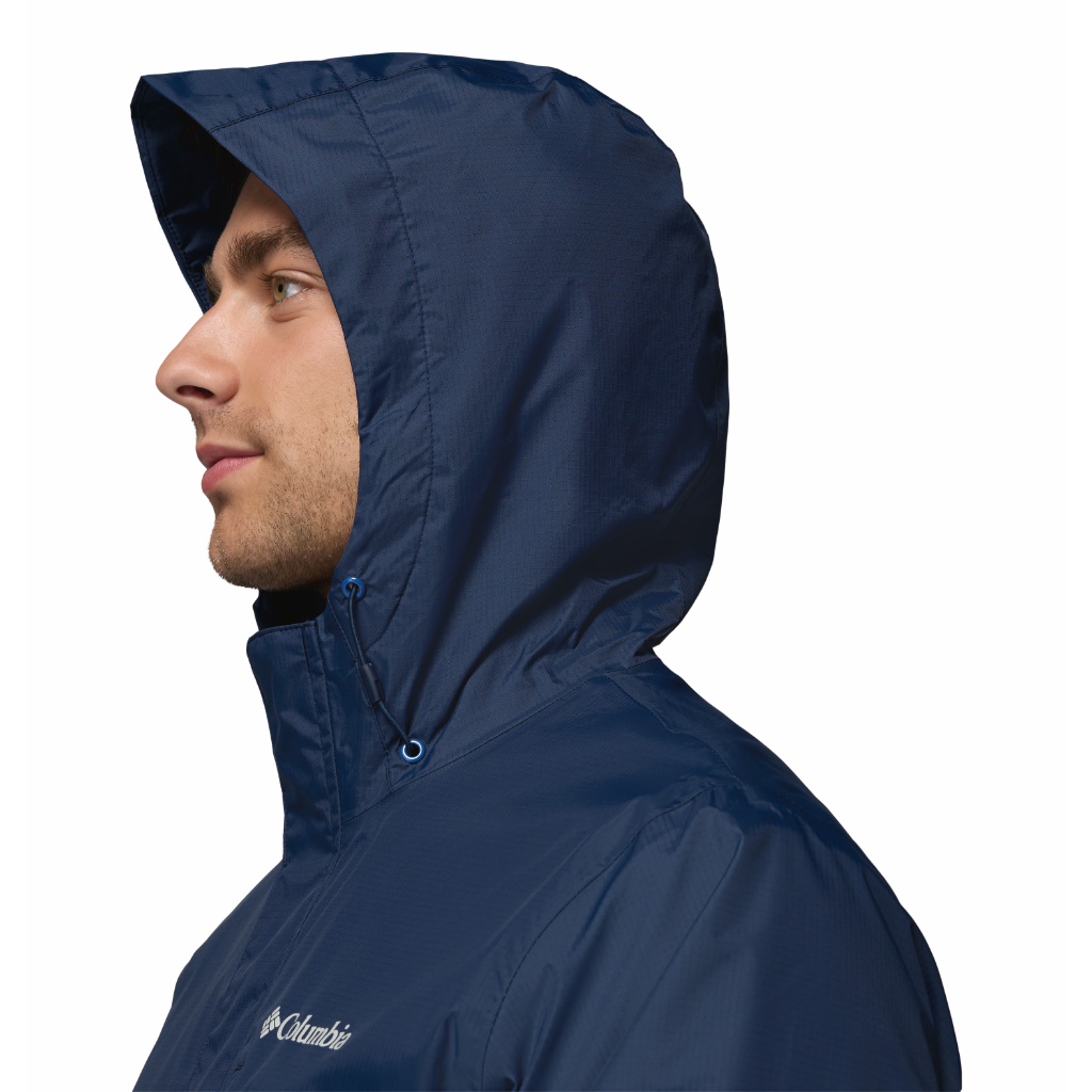 Columbia Men's Pouring Adventure III Jacket Collegiate Navy / Mountain Blue - Booley Galway