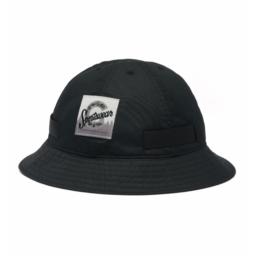 Columbia Cove Beach Bucket Hat Black - Booley Galway