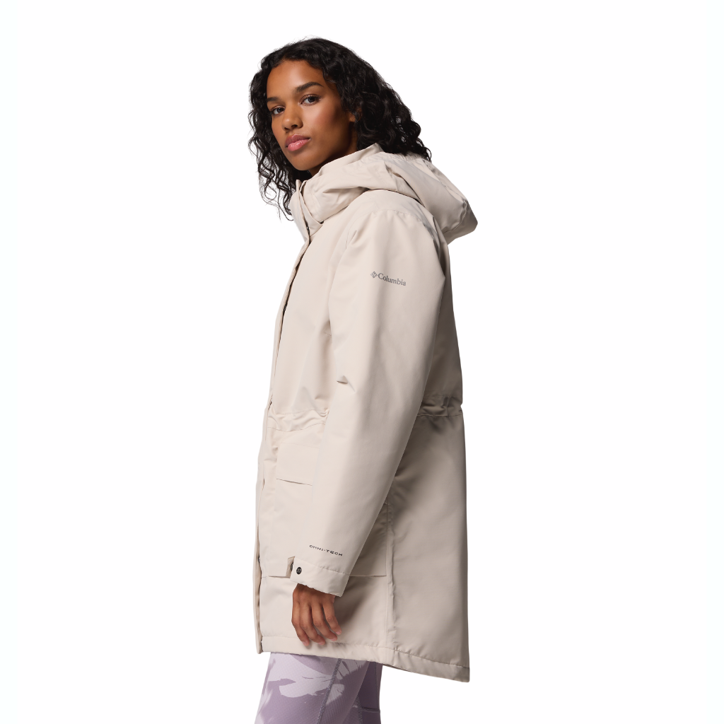 Columbia Women's Pulaski Parka Dark Stone - Booley Galway