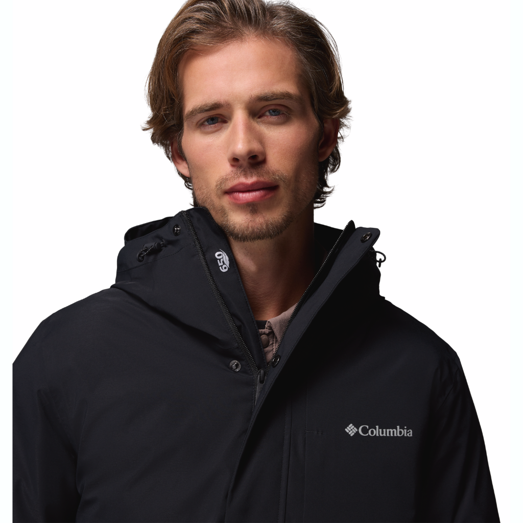 Columbia Men's Street Heights Parka Black - Booley Galway