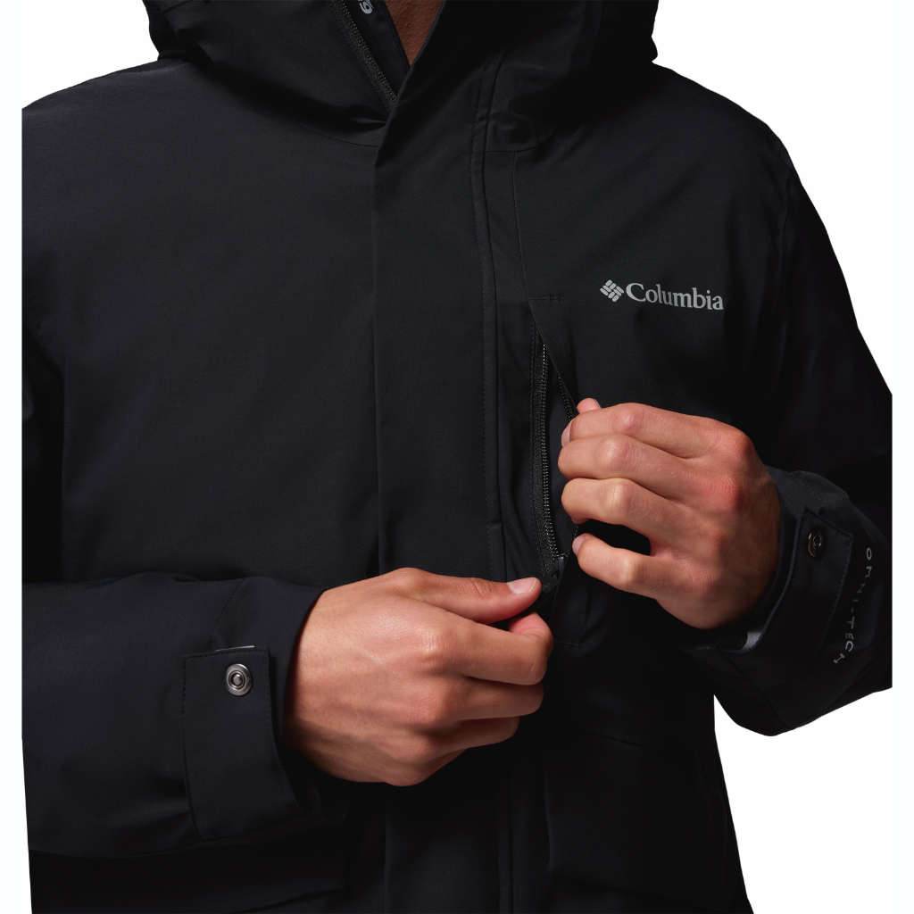 Columbia Men's Street Heights Parka Black - Booley Galway