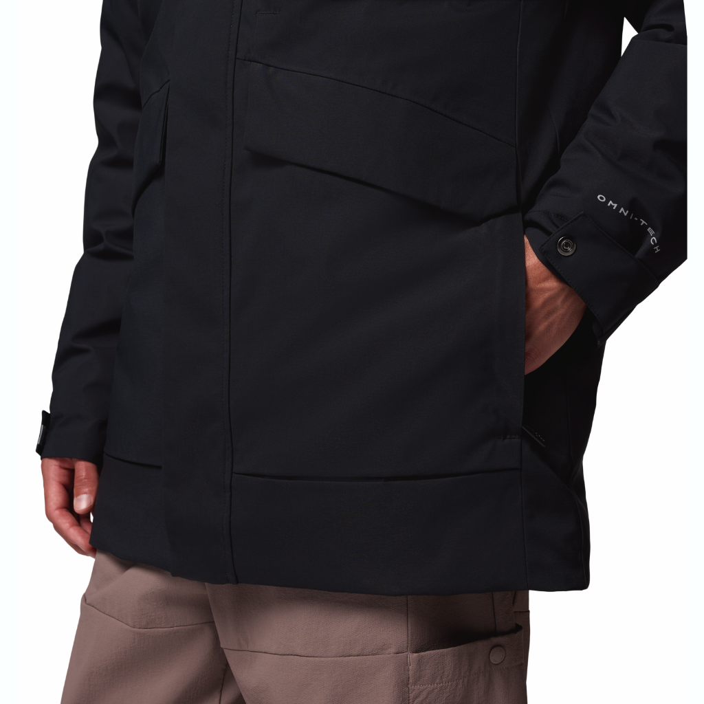 Columbia Men's Street Heights Parka Black - Booley Galway