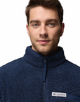 Columbia Men's Rugged Ridge Sherpa Full Zip Collegiate Navy - Booley Galway