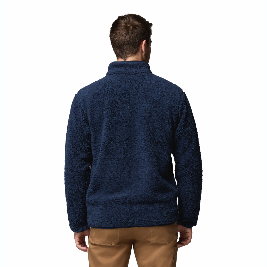 Columbia Men's Rugged Ridge Sherpa Full Zip Collegiate Navy - Booley Galway