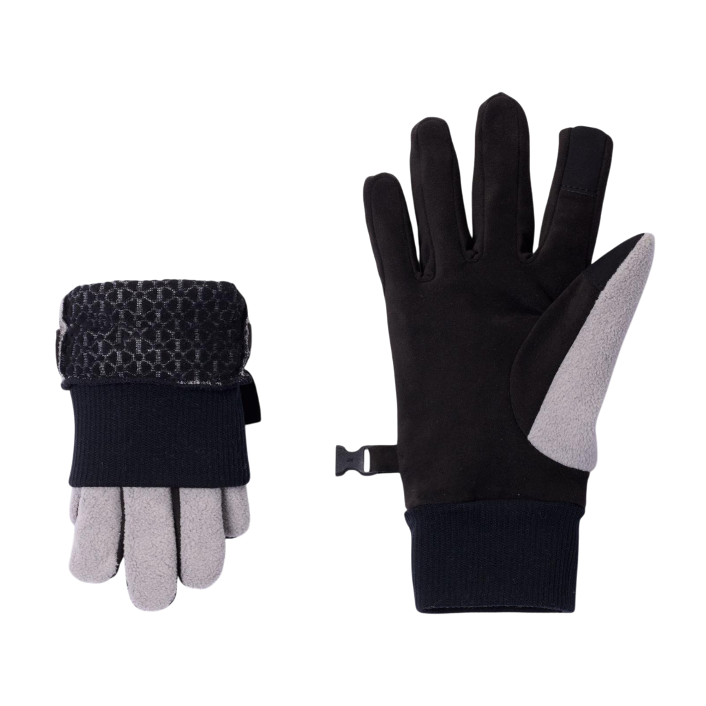 Women's Arctic Peak Glove - Flint Grey, Black