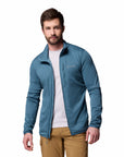 Men's Essential Hike Grid Fleece Full Zip