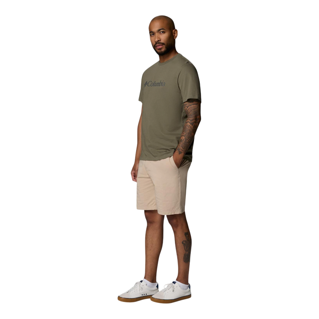 Men's CSC Basic Logo™ Organic Cotton T-Shirt - Stone Green