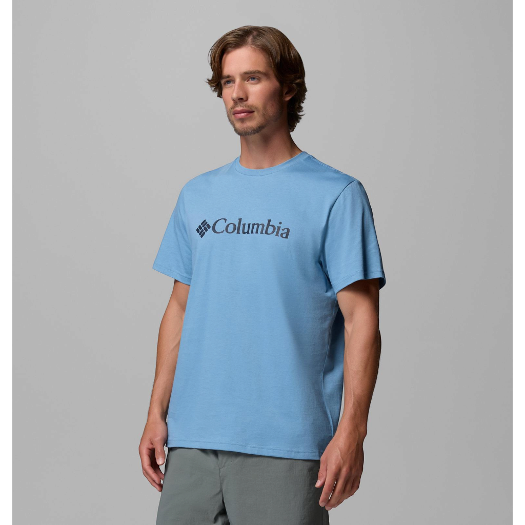 Men's CSC Basic Logo™ Organic Cotton T-Shirt - Rainy Day