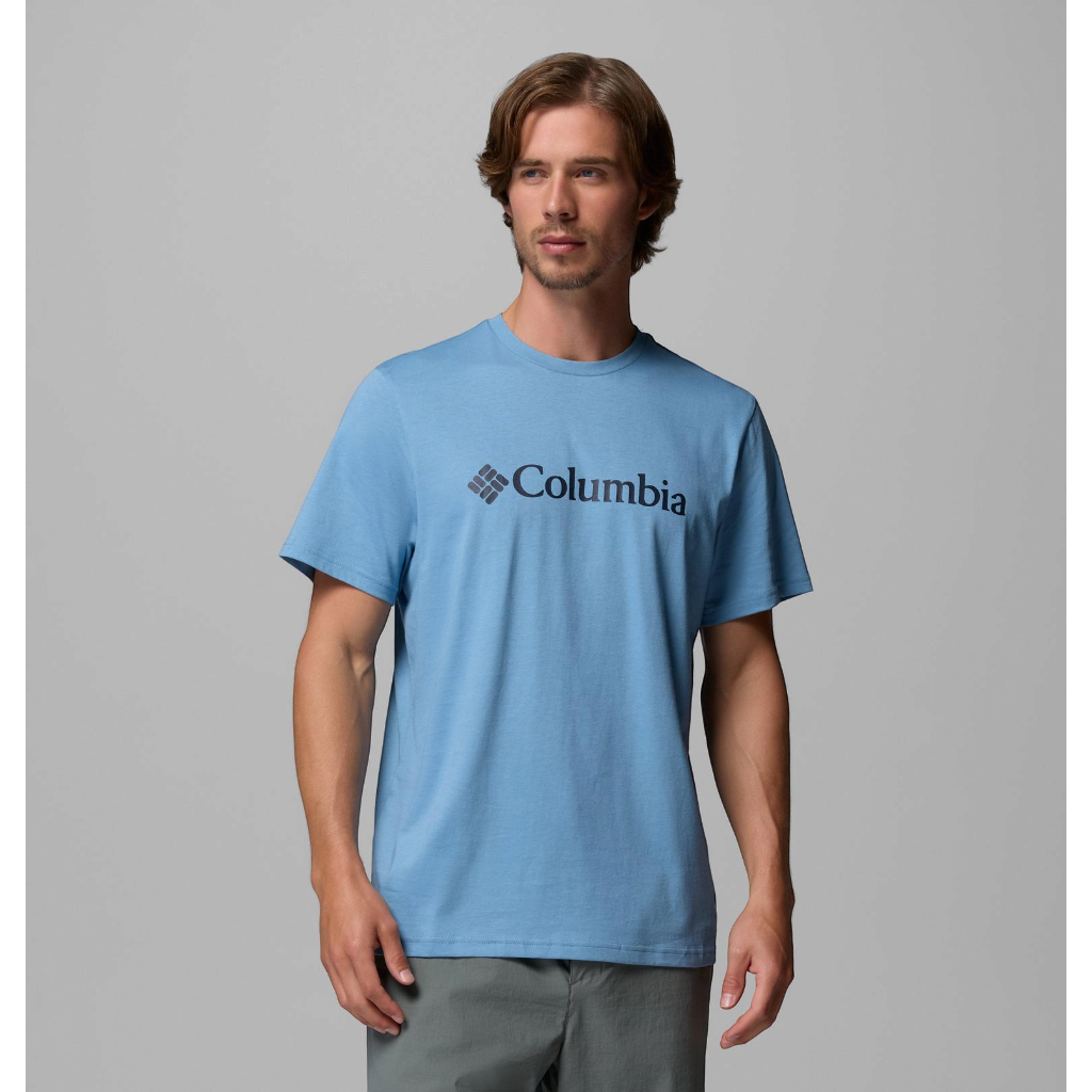 Men's CSC Basic Logo™ Organic Cotton T-Shirt - Rainy Day