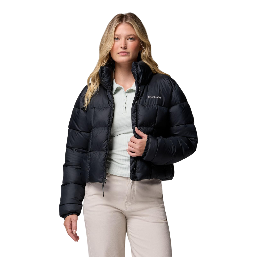 Women's Puffect™ III Cropped Puffer Jacket-Black