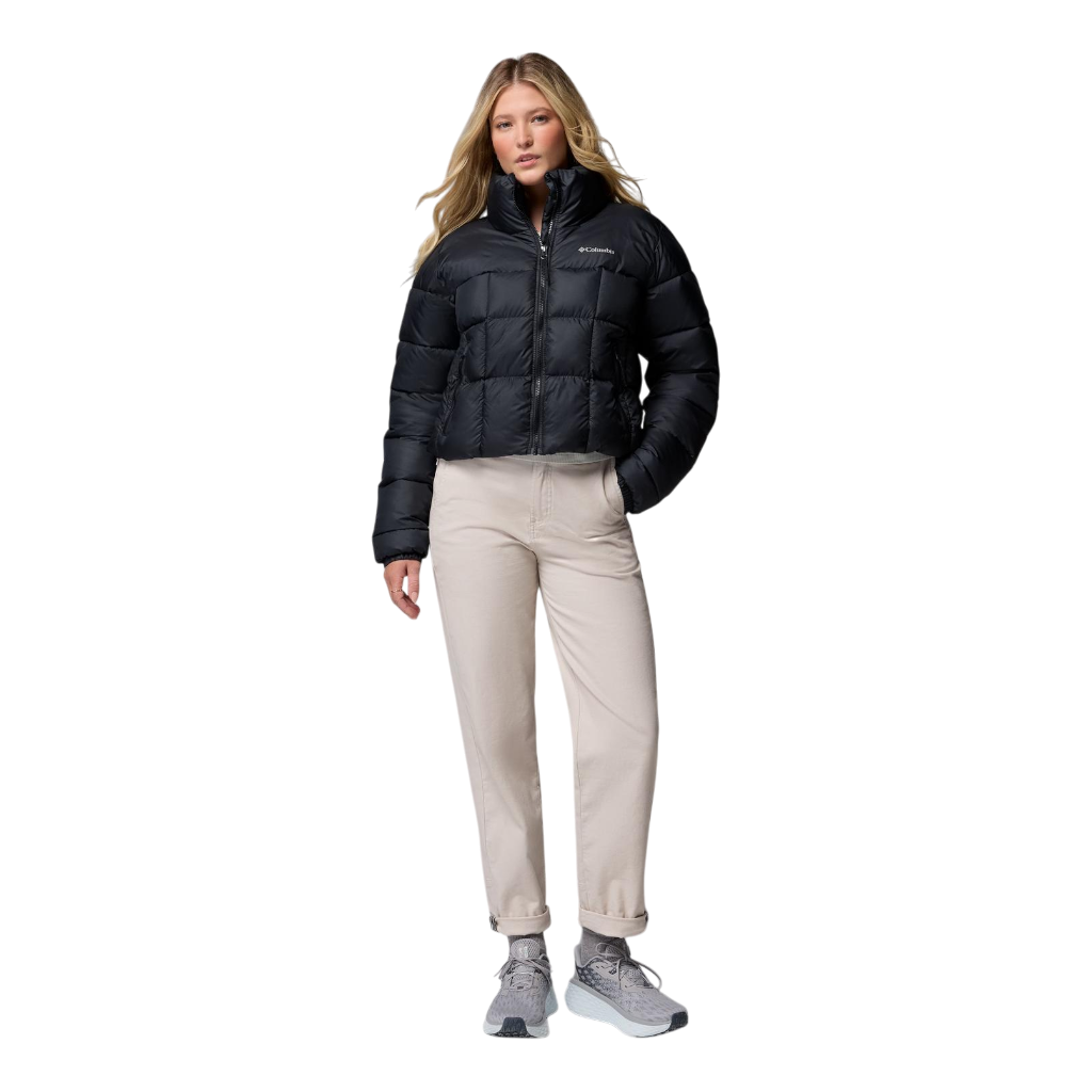 Women's Puffect™ III Cropped Puffer Jacket-Black