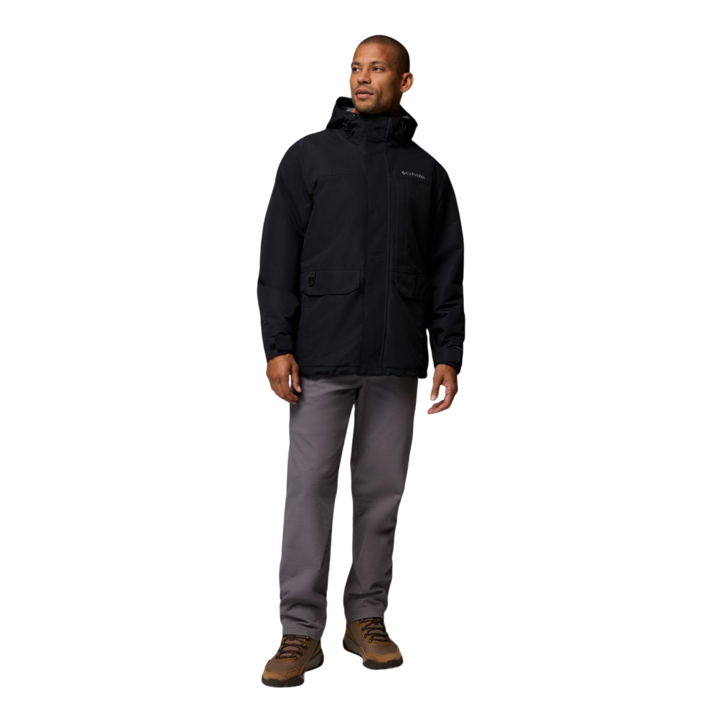 Men's Landroamer™ Waterproof Fleece Lined Jacket - Black