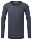 Men's Boulder 125 Crew L/S - Dusk Blue / Black