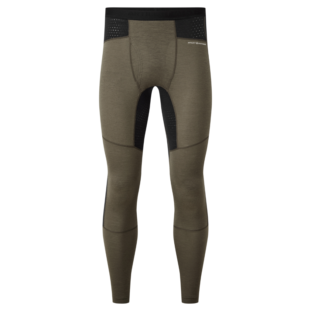 Men's Goldhill 125 Zoned Legging - Deep Olive / Black