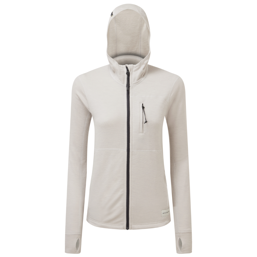 Artilect Women&#39;s Eldorado 310 Merino Hoodie Moonbeam - Booley Galway