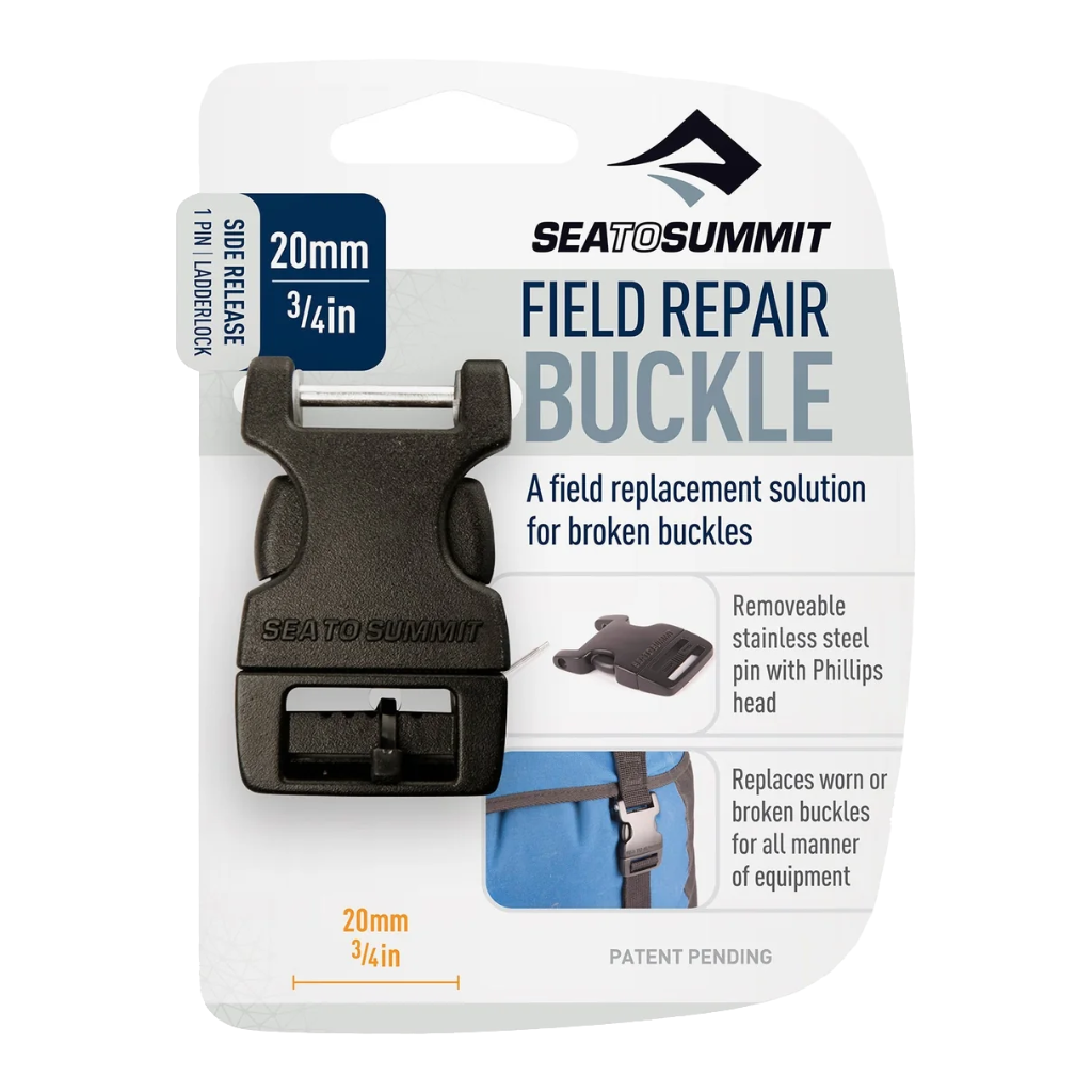 Sea to Summit Field Repair Buckle - 20 mm Side Release 1 Pin - Booley Galway