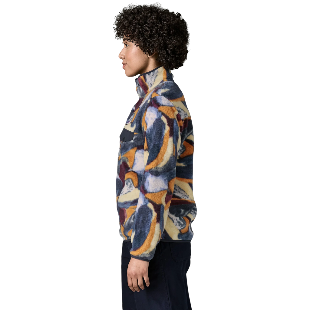 Women's Lightweight Synchilla Snap-T Pullover - Smudge: Smolder Blue