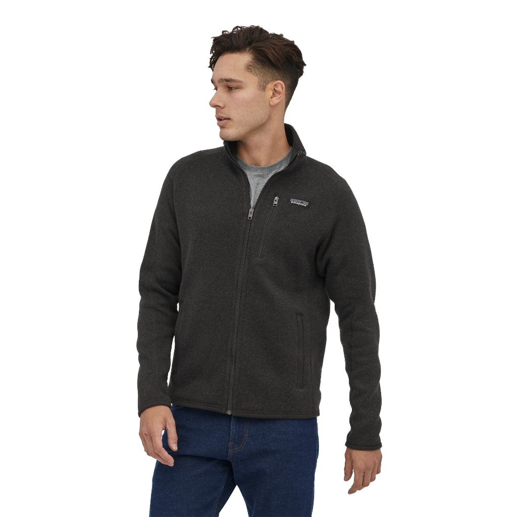 Patagonia Men&#39;s Better Sweater Jacket Black - Booley Galway
