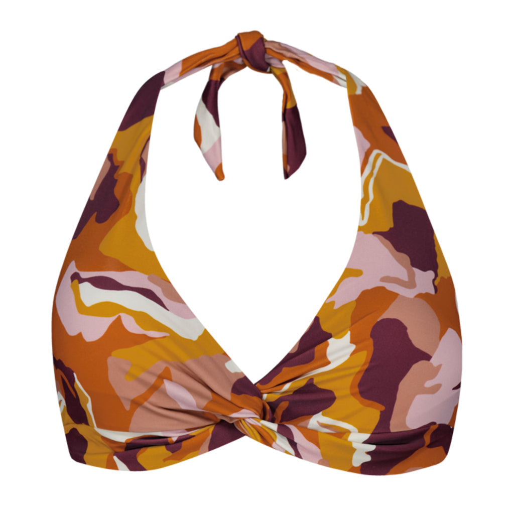 Women's Lunan Cross Halter - Ochre
