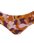 Women's Lunan Mid Waist Briefs - Ochre