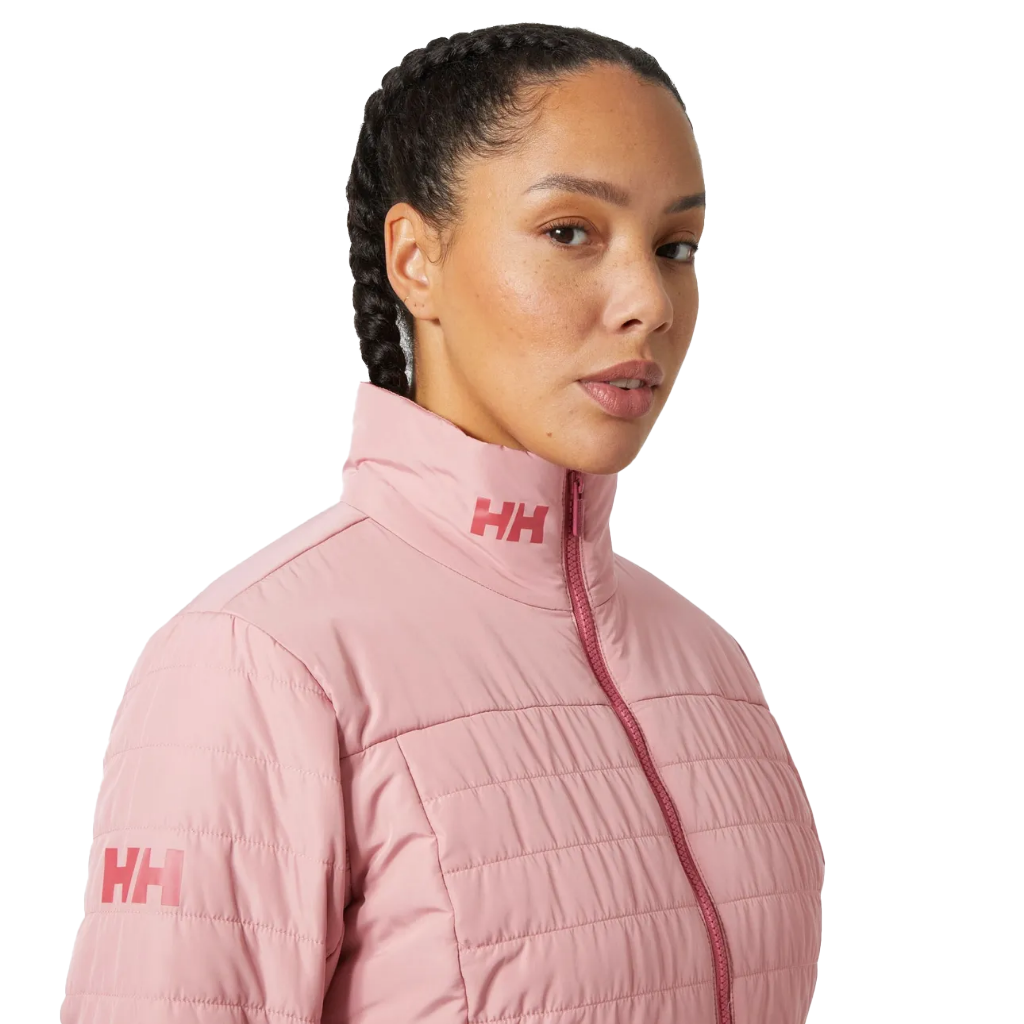 Helly Hansen Women&#39;s Crew Insulator Jacket 2.0 Pink Salt - Booley Galway