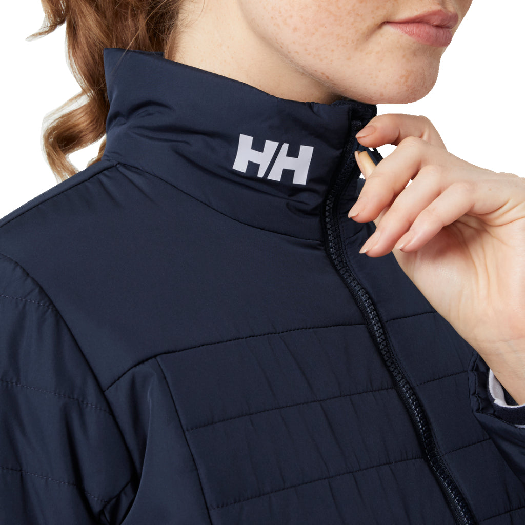 Helly Hansen Women&#39;s Crew Insulator Jacket 2.0 Navy - Booley Galway