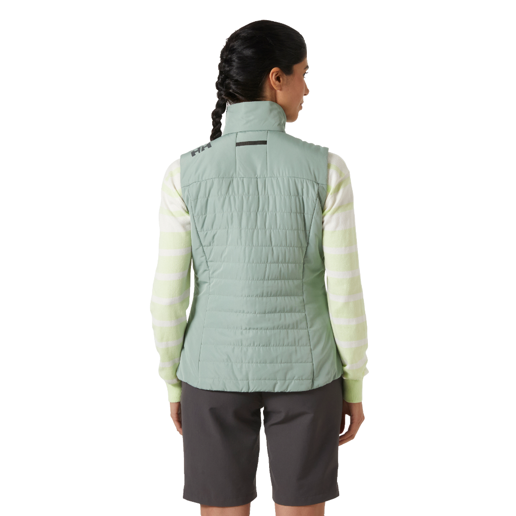 Helly Hansen Women&#39;s Crew Insulator Vest 2.0 Eucalyptus - Booley Galway