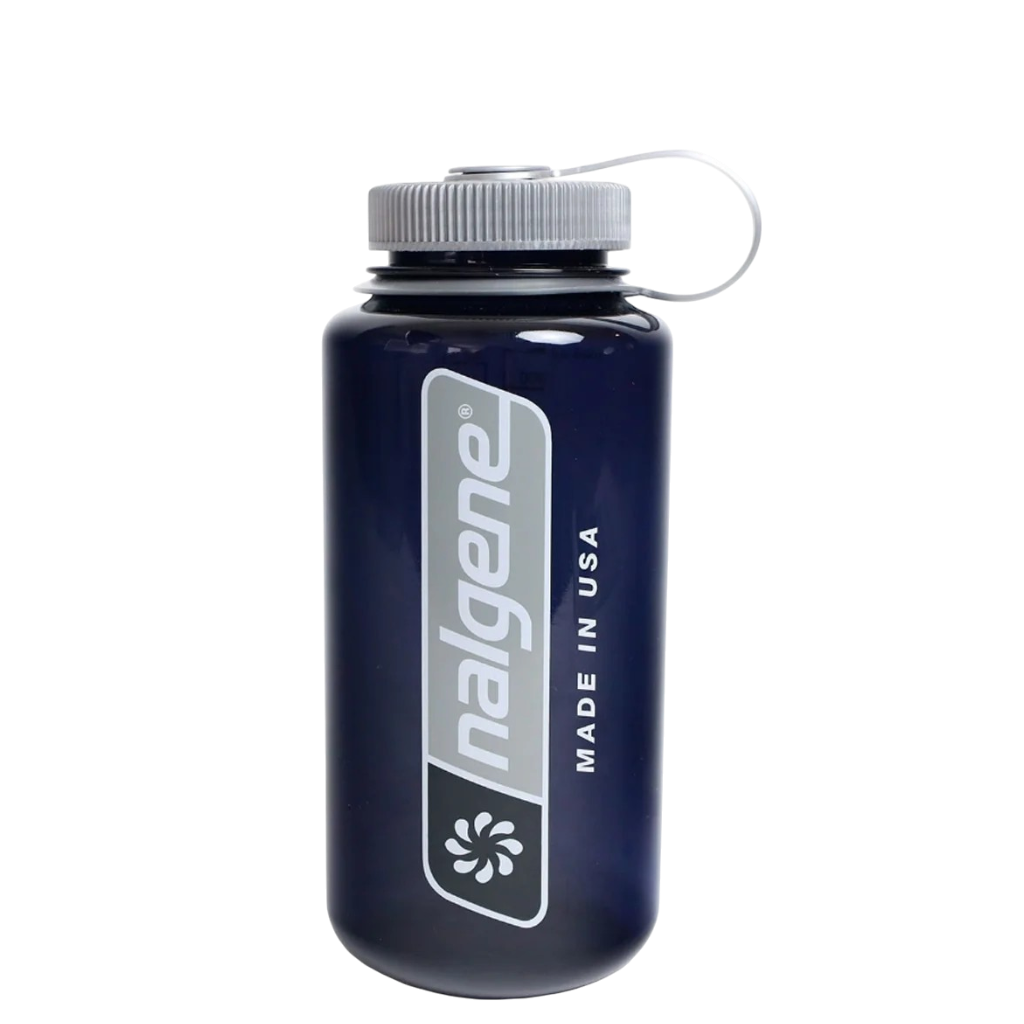 Wide Mouth 1L Tritan Sustain - Odyssey Gray / Platinum / Large Logo