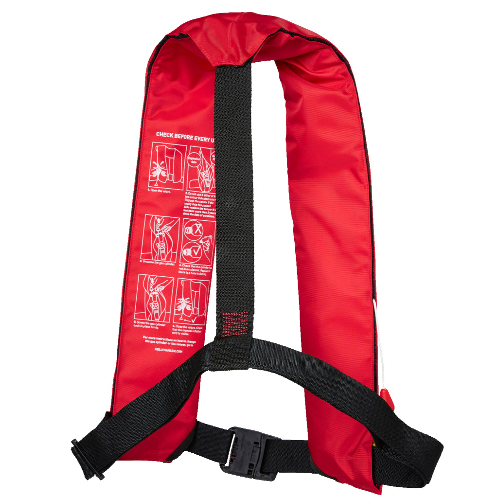 Helly Hansen Sport Inflatable Life Jacket Alert Red - Booley Galway