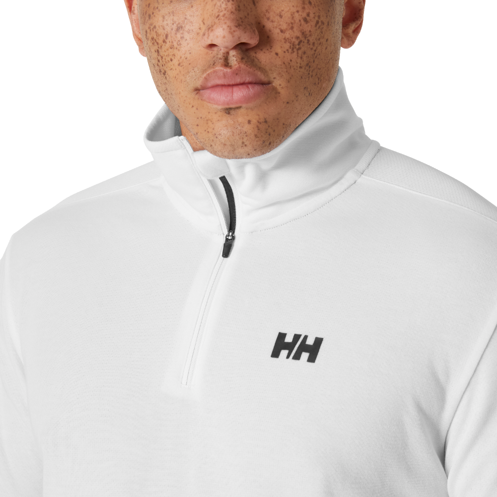 Helly Hansen Men&#39;s HP 1/2 Zip Pullover White - Booley Galway