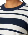 Women's Skagan Sweater 2.0 - Navy Stripe