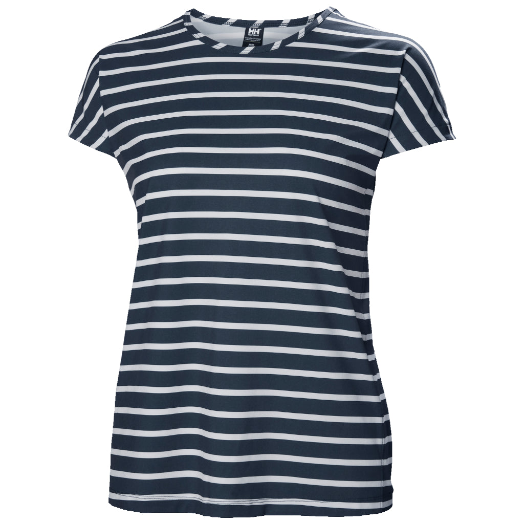 Women's Thalia Summer T-Shirt - Navy Stripe